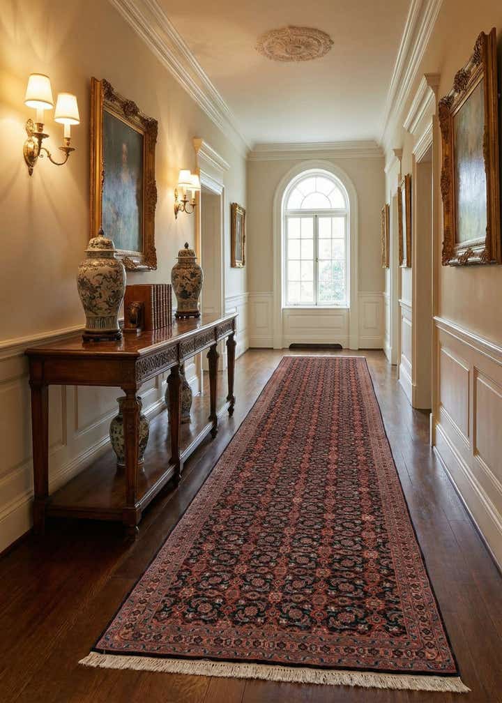 2' 7 x 16' 5 Tabriz Runner Rug
