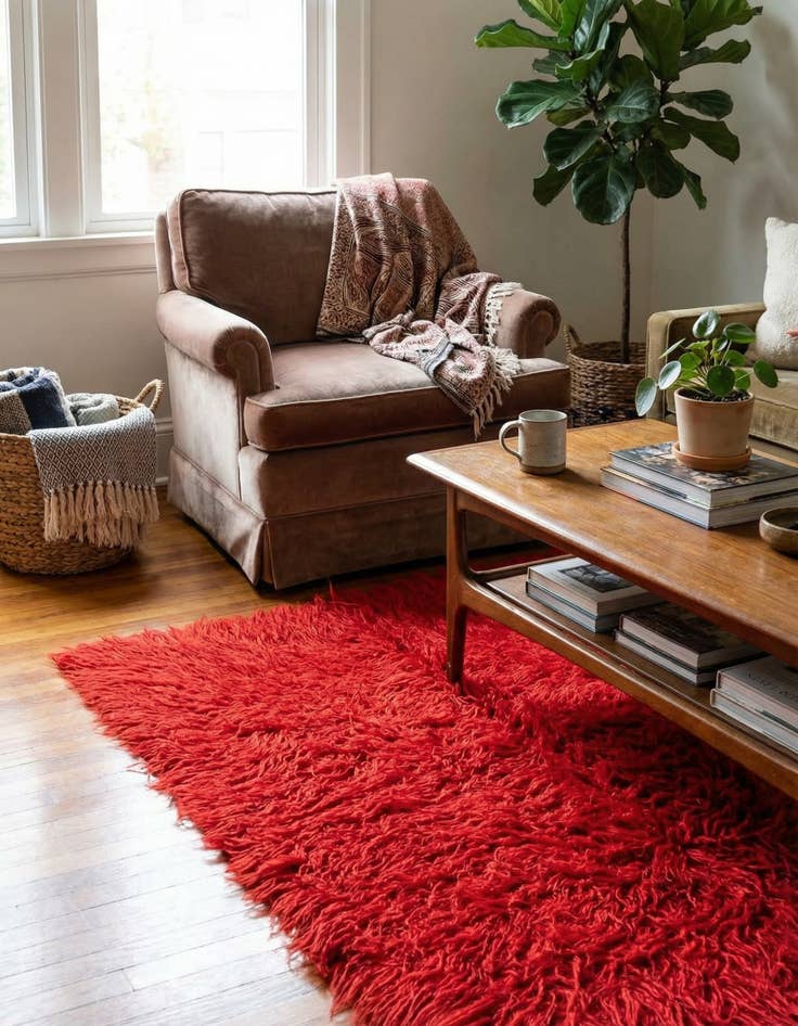 Detail image of  2' 8 x 3'  Hand Knotted Moroccan Rug