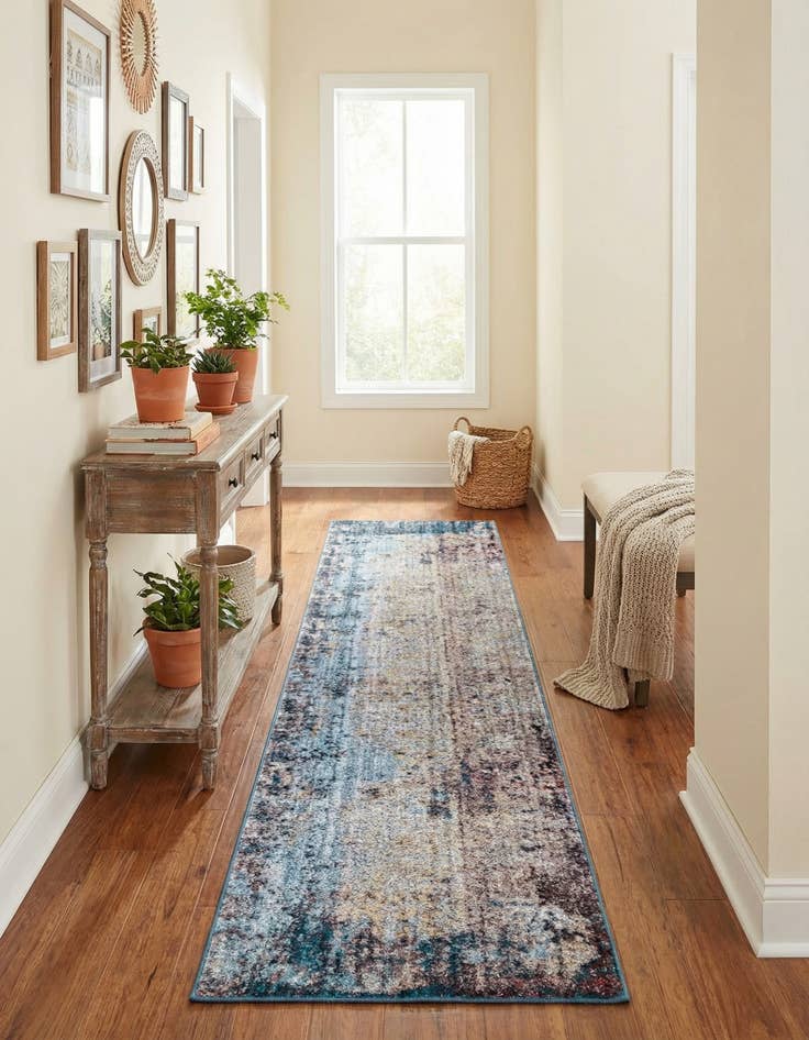 Detail image of 2' x 8' Downtown Greenwich Village Runner Rug