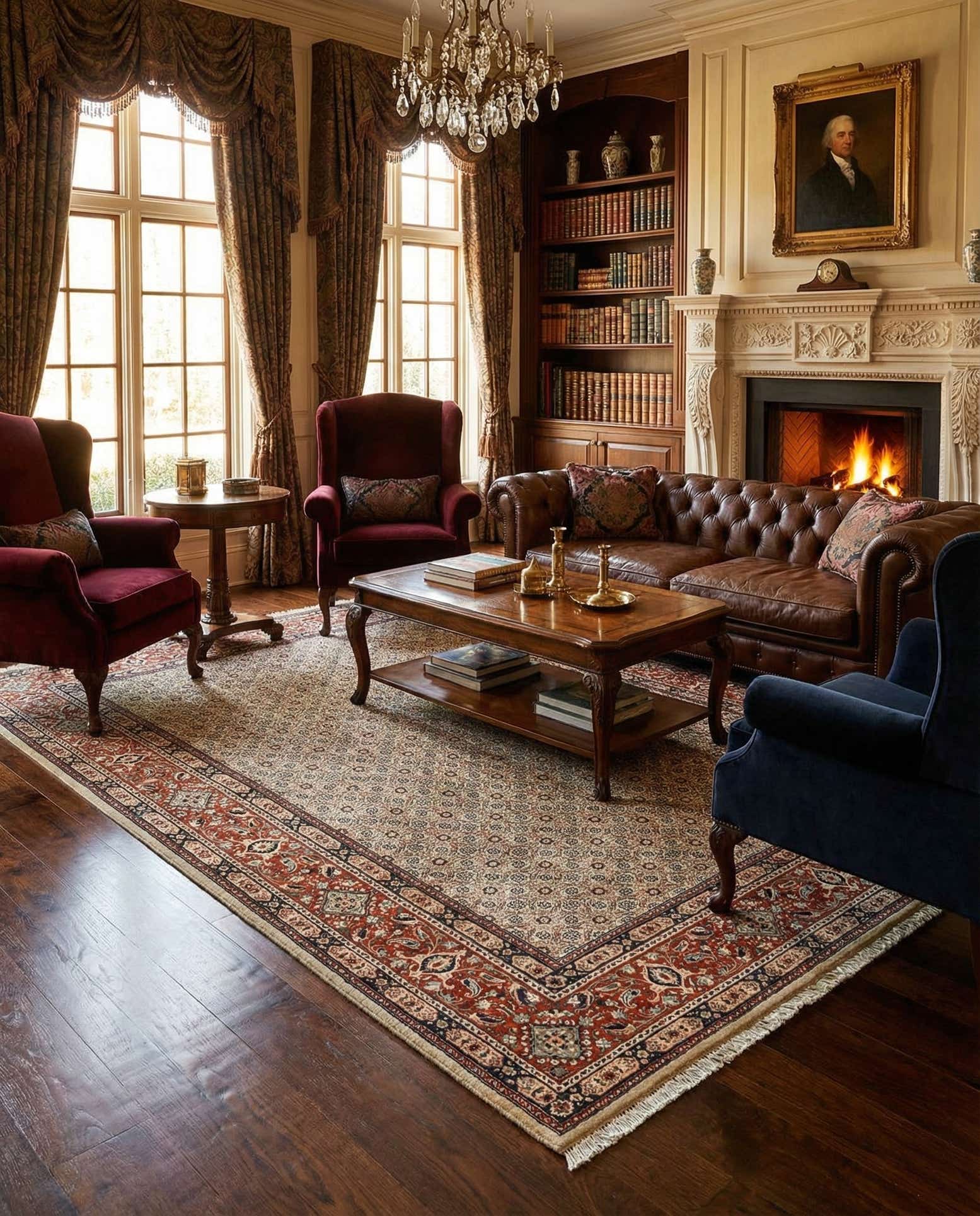 6' 8 x 9' 6 Mood Wool Rug