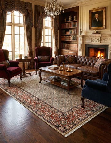 6' 8 x 9' 6 Mood Wool Rug