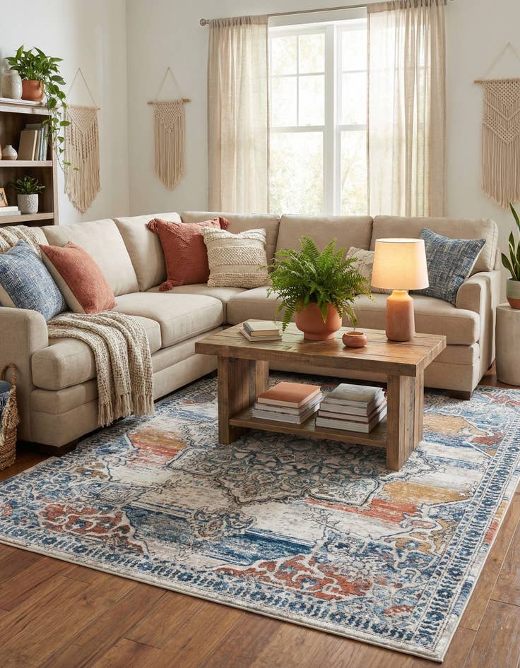 Detail image of  7' 10 x 10' Nyla Rug