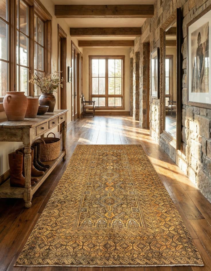 Detail image of 3' 3 x 6' 8 Vintage Runner Rug