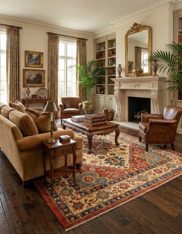 7' 4 x 10' 1 Sara Wool Rug
