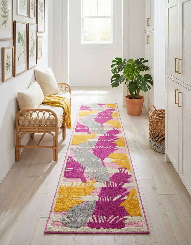 Detail image of 2' x 10' Easy-Clean Aruba Indoor / Outdoor Runner Rug