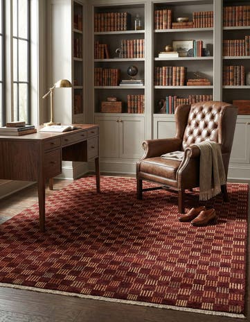6' 8 x 9' 5 Hand Knotted Darya Rug