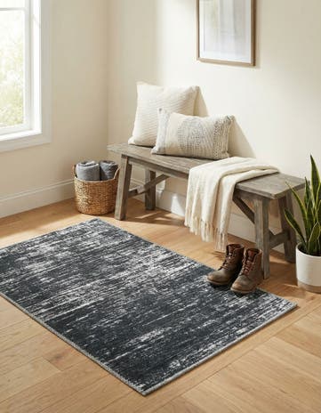 Black Asha Rug