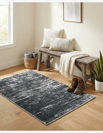 Black Asha Rug
