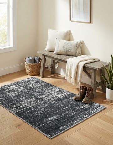 Black Asha Rug
