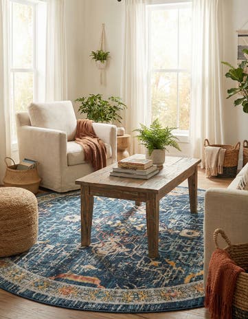 7' x 7' Lola Round Rug