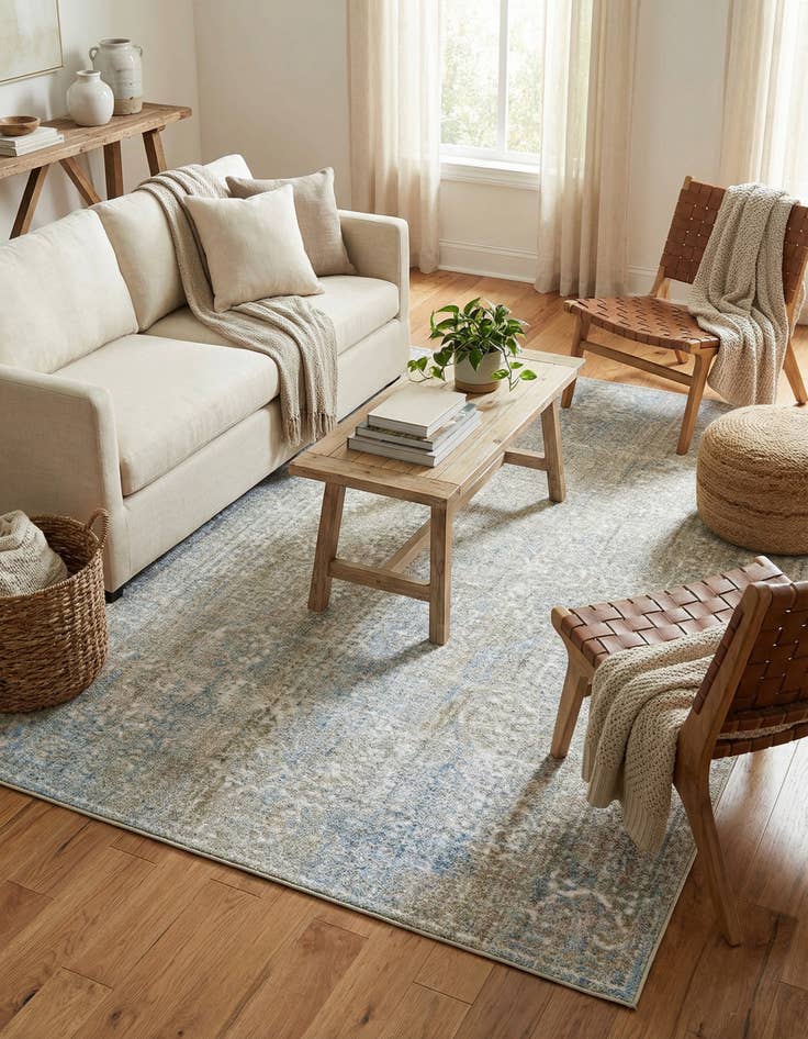 Detail image of  5' 3 x 7' 7 Deepa Rug