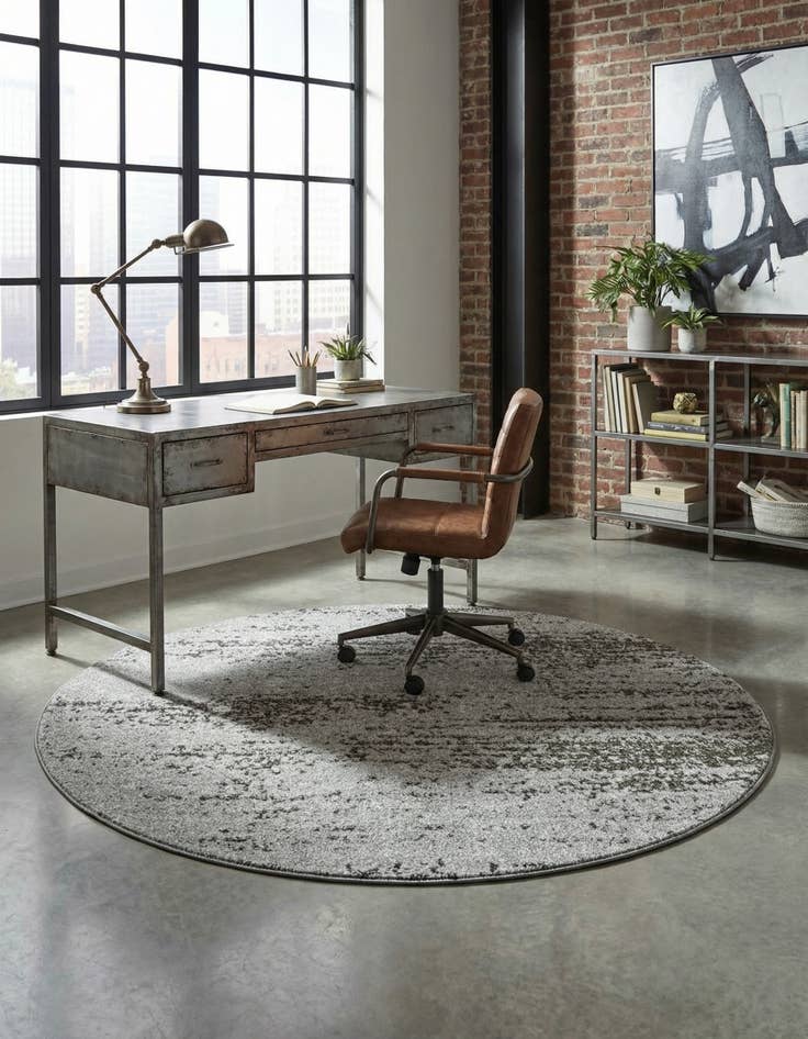 Detail image of 4' x 4' Loft Round Rug