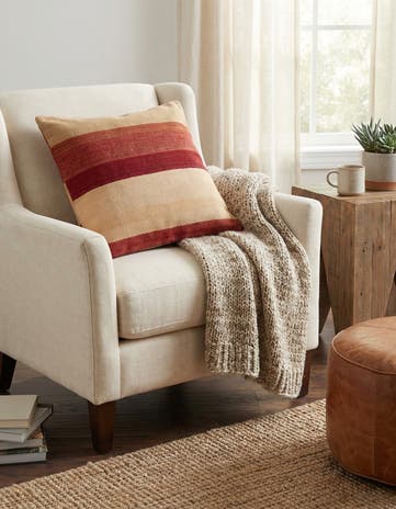 2' 5 x 2' 5 Hand Woven Pillow Wool Square Rug