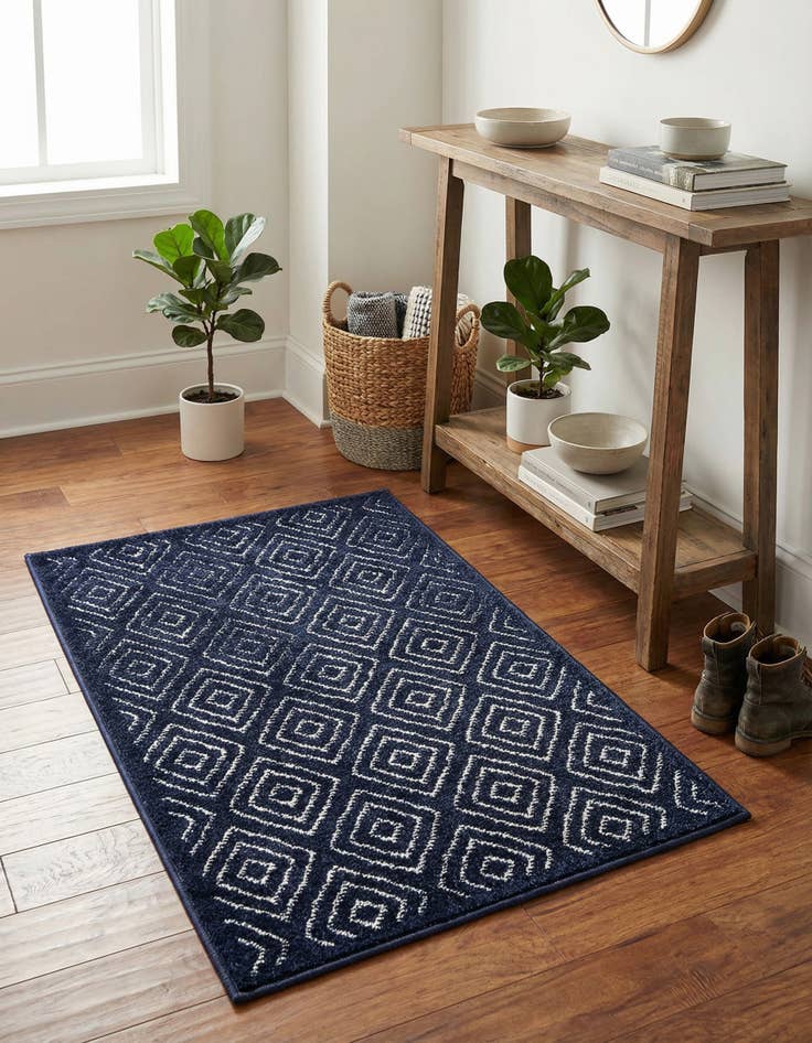 Detail image of 2' x 3'  Washable Sabrina Soto Indoor / Outdoor Rug