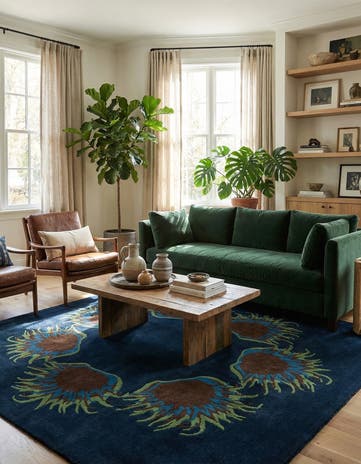 7' 5 x 7' 6 Agra Rug