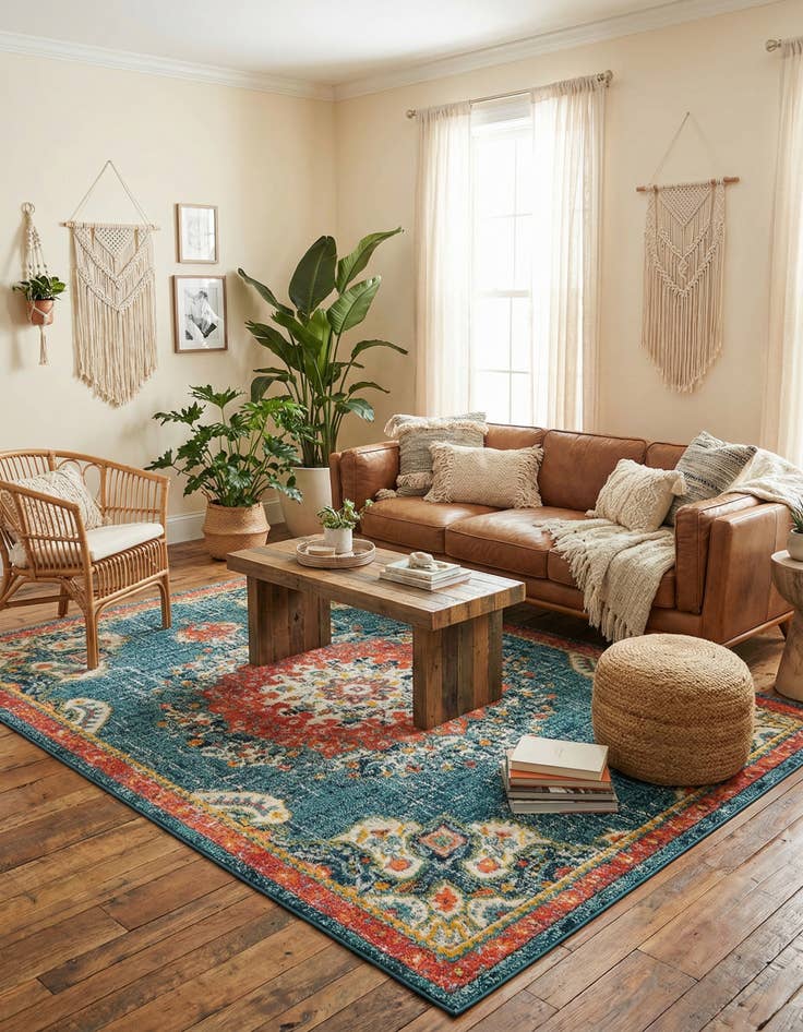 Detail image of 6' x 9' Carrington Rug