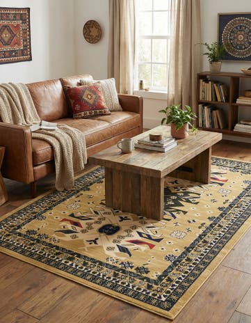 6' x 9' Heris Rug
