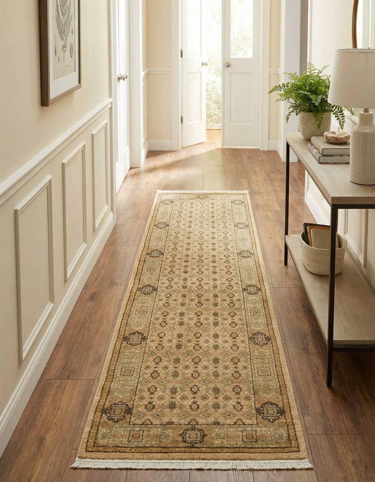 Detail image of 2' 7 x 10' Mamluk Runner Rug