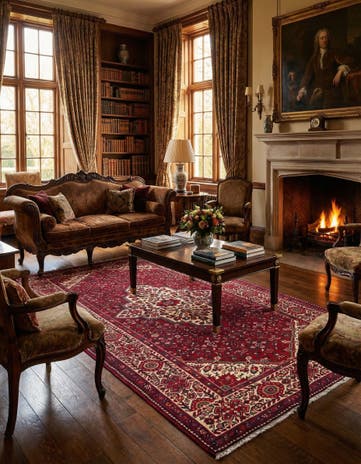 5' 5 x 10' 1 Hossainabad Rug