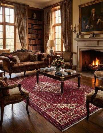 5' 5 x 10' 1 Hossainabad Rug