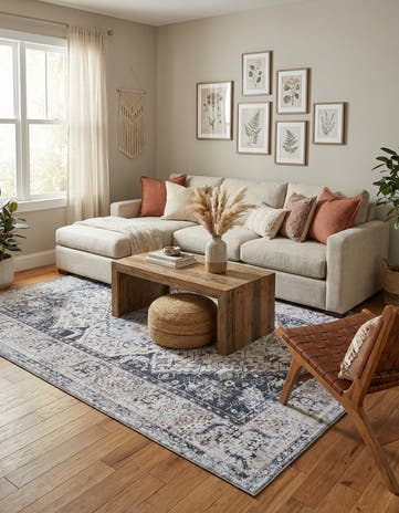 6' x 9' Washable Yara Rug