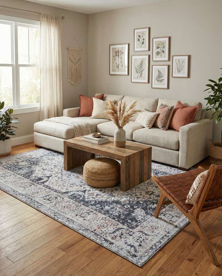 6' x 9' Washable Yara Rug