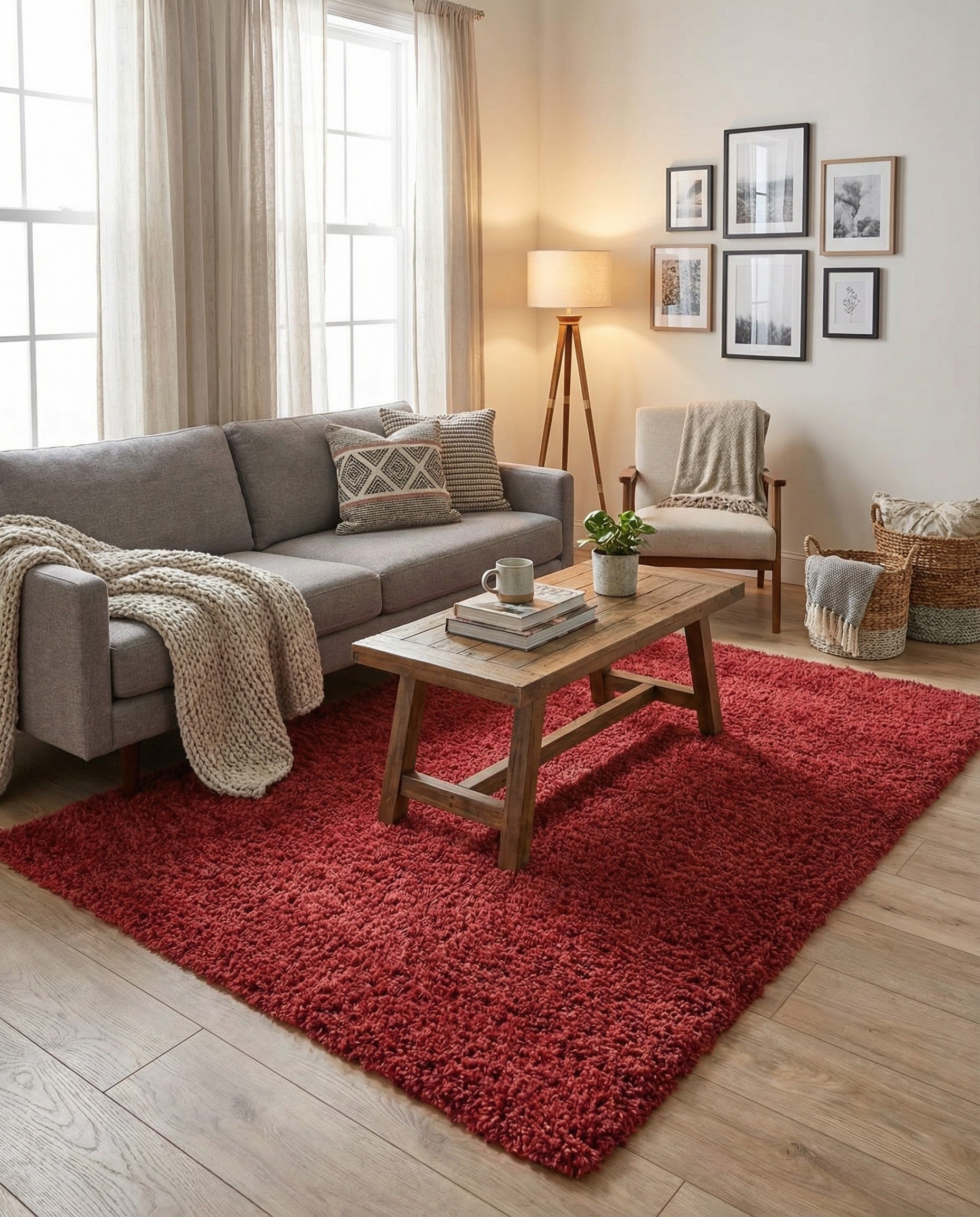  5' 3 x 8' Zermatt Shag Rug