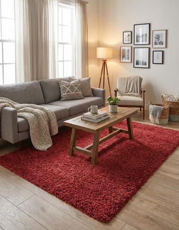 5' 3 x 8' Zermatt Shag Rug