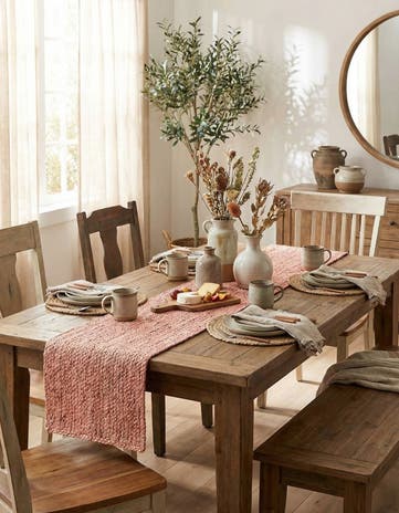 1' 2 x 10' Handmade Braided Jute Table Runner Rug