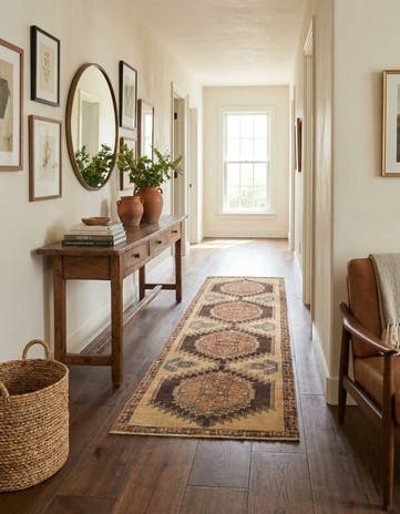 2' 5 x 9' 2 Hamedan Runner Rug
