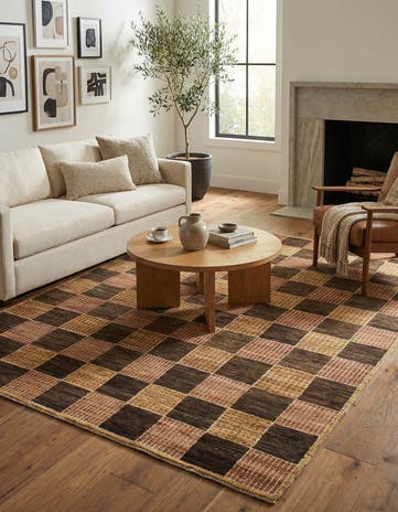 4' 8 x 6' 6 Hand Knotted Modern Ziegler Oriental Rug