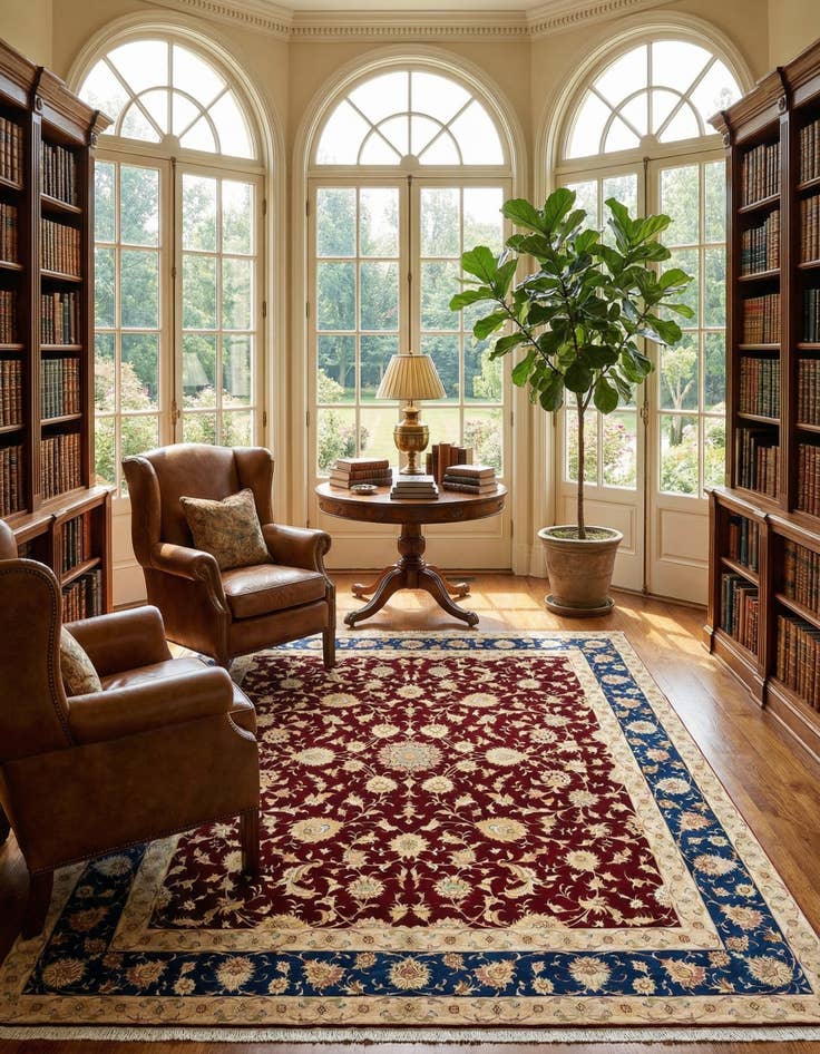 Detail image of 8' 1 x 9' 8 Tabriz Rug