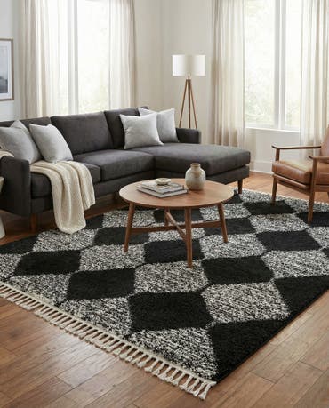  10' x 10' Serenity Shag Square Rug