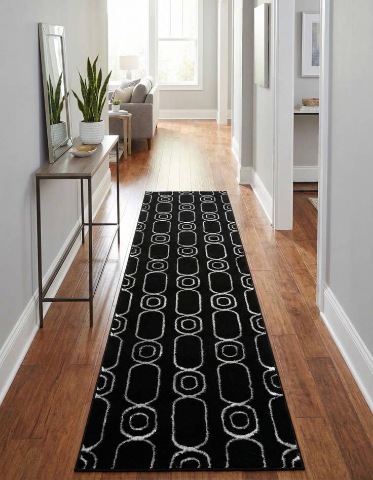 Detail image of 2' x 8' Vogue Geo Runner Rug