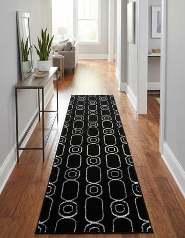 2' x 8' Vogue Geo Runner Rug