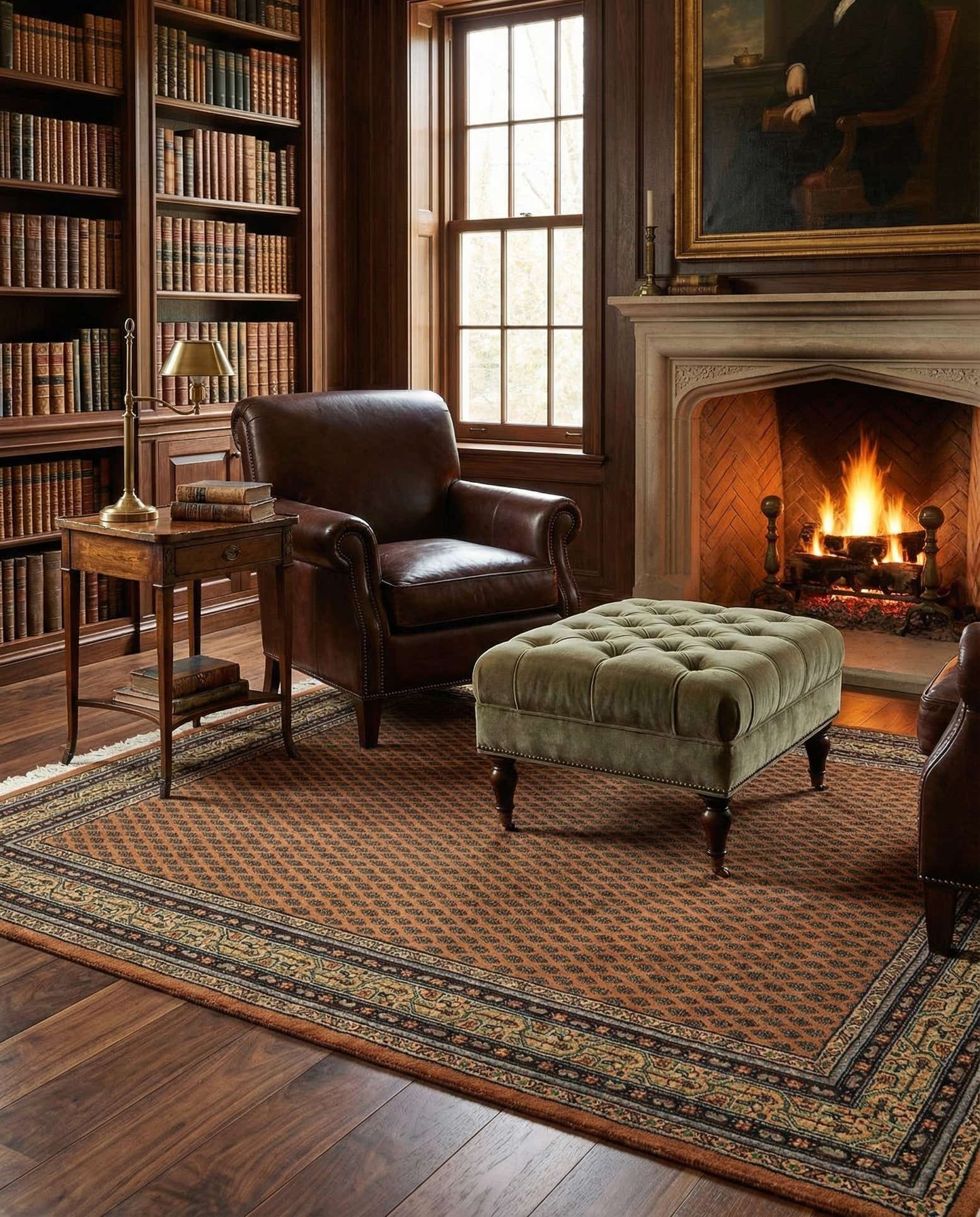 4' 7 x 6' 7 Mir Rug
