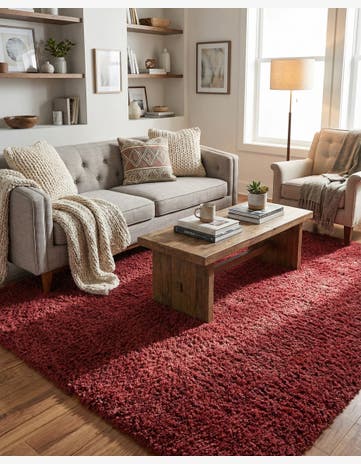 10' x 10' Zermatt Shag Square Rug