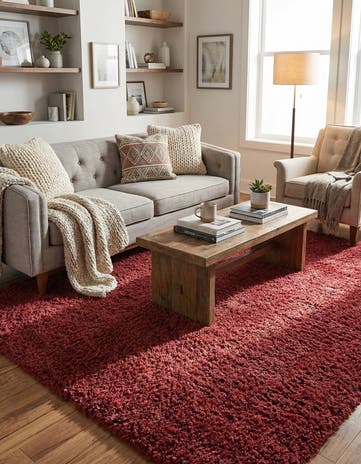 10' x 10' Zermatt Shag Square Rug