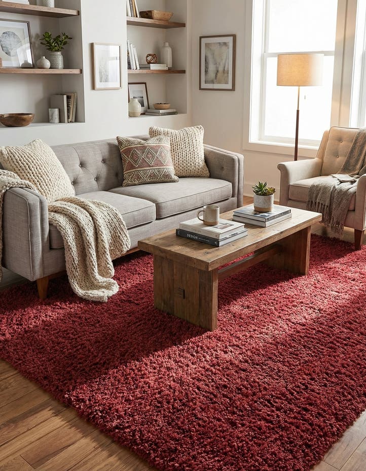 10' x 10' Zermatt Shag Square Rug