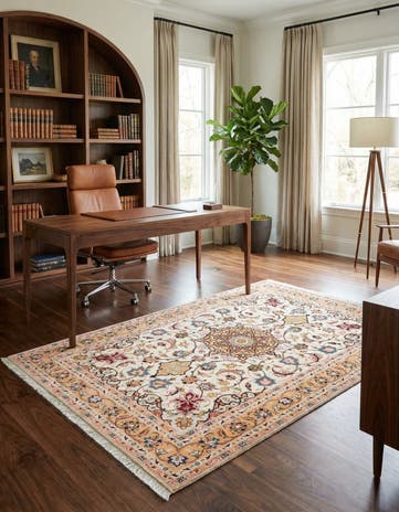 3' 5 x 5' Tabriz Rug