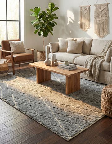 5' 1 x 8' Atlas Moroccan Wool Rug