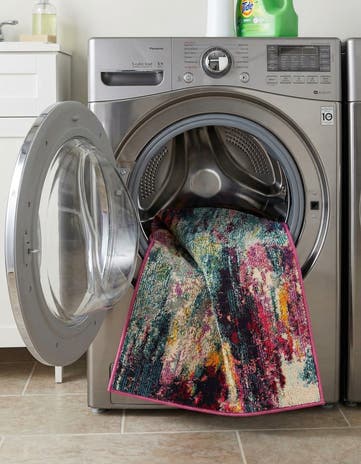 Washable Theia Runner Rug
