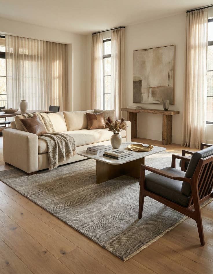 Detail image of 9' x 12' 1 Kamla Wool Rug