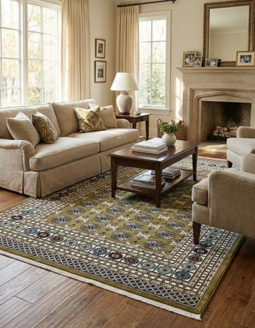 5' 3 x 8' Nain Design Rug