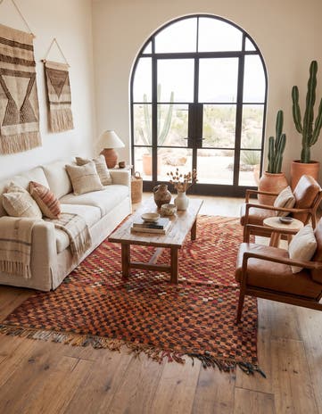 4' 11 x 9' 4 Berber Rug