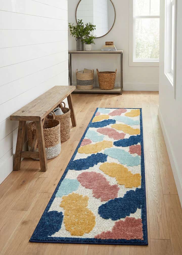 2' x 10' Easy-Clean Belize Indoor / Outdoor Runner Rug
