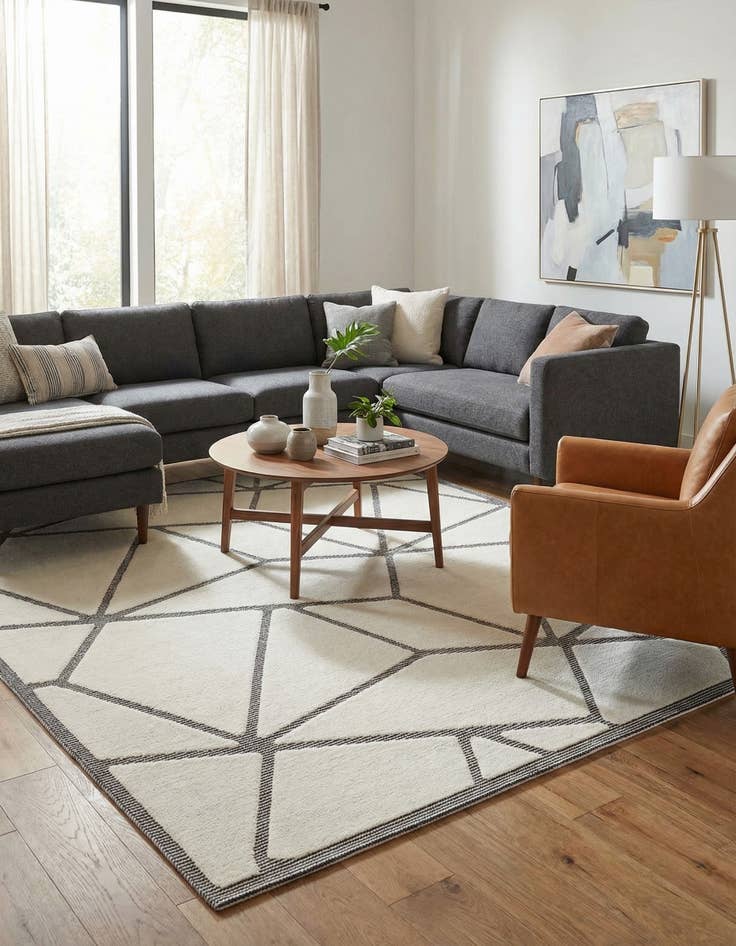 Detail image of 9' x 12' Prismatic Rug