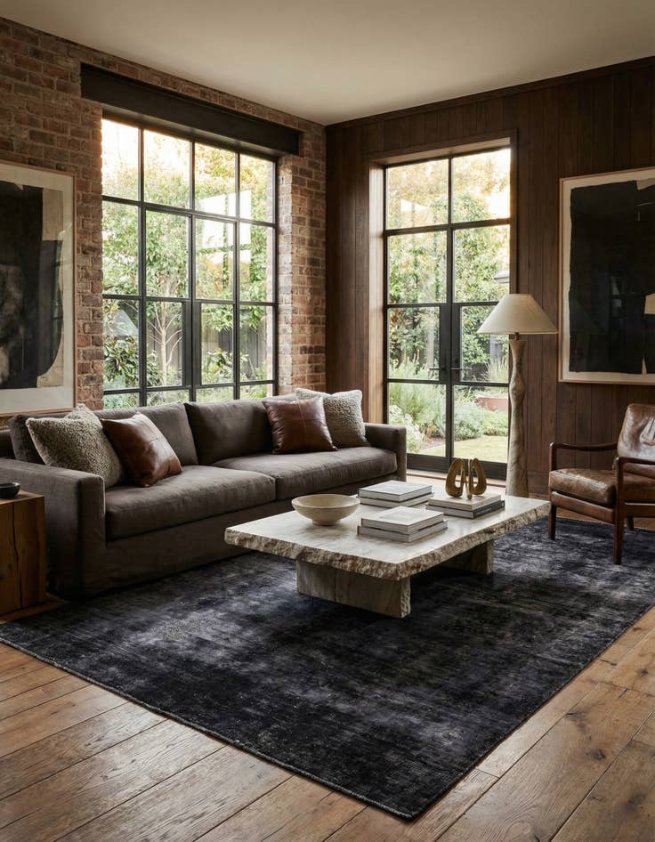 Detail image of 6' 8 x 10' 5  Hand Knotted Ultra Vintage Persian Wool Rug