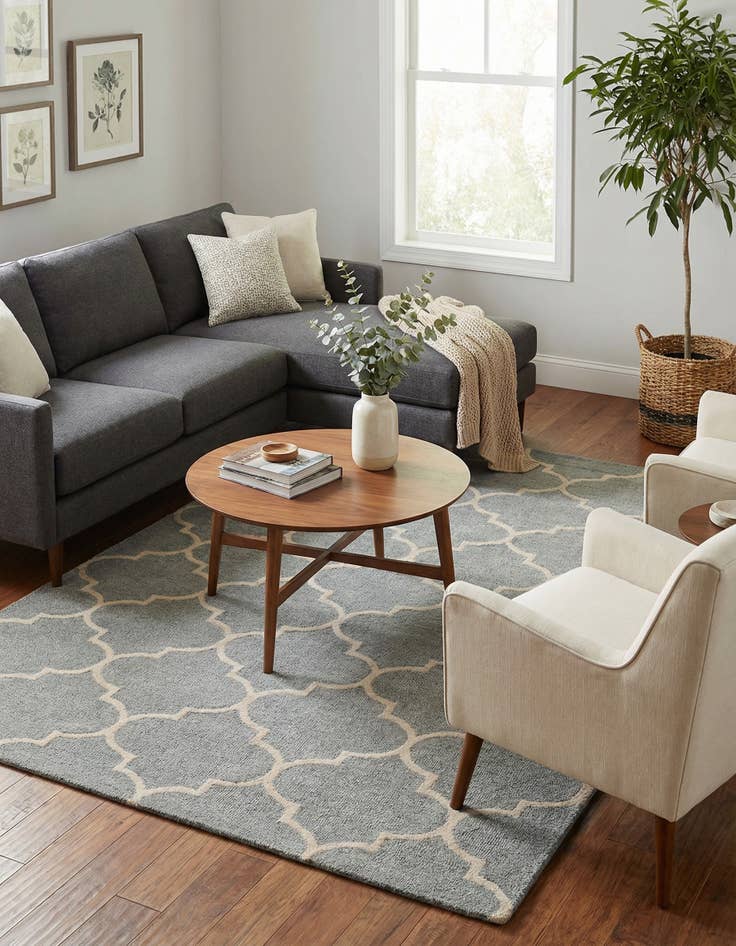 Detail image of 5' 1 x 8' Luna Rug