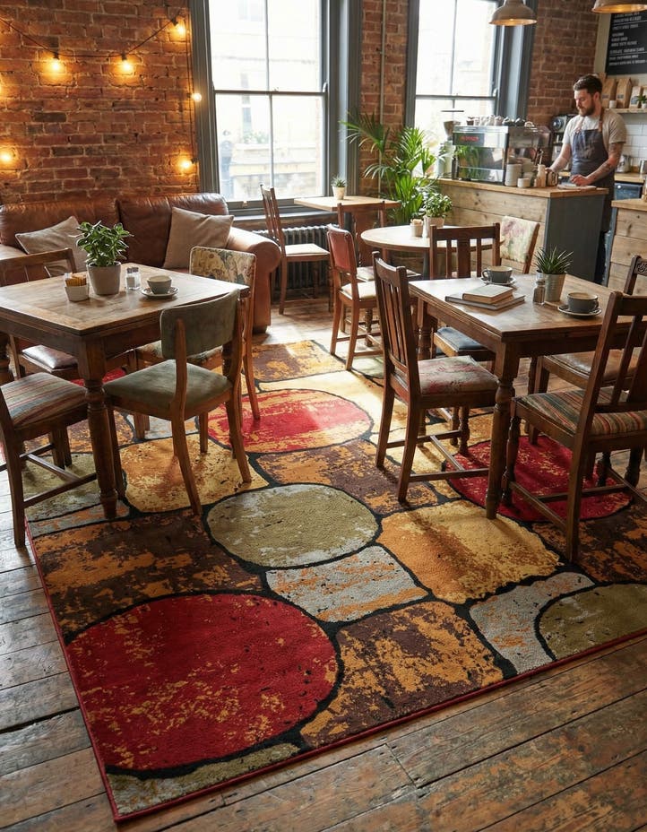 9' x 12' Cafe Rug